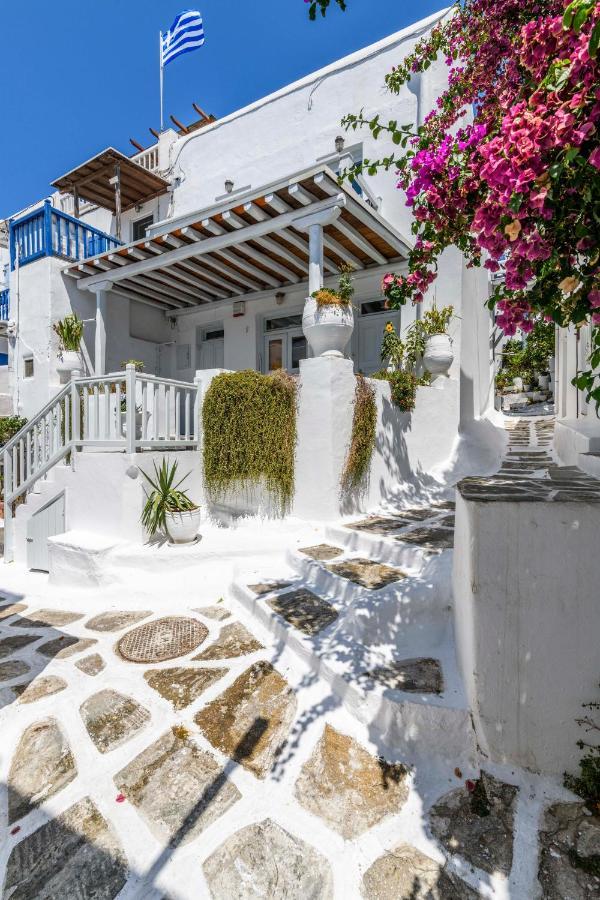 Floral Villa With Marvelous View To Mykonos Town Esterno foto