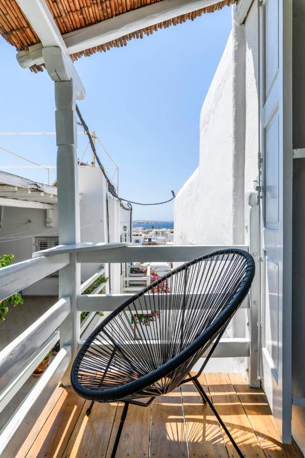 Floral Villa With Marvelous View To Mykonos Town Esterno foto