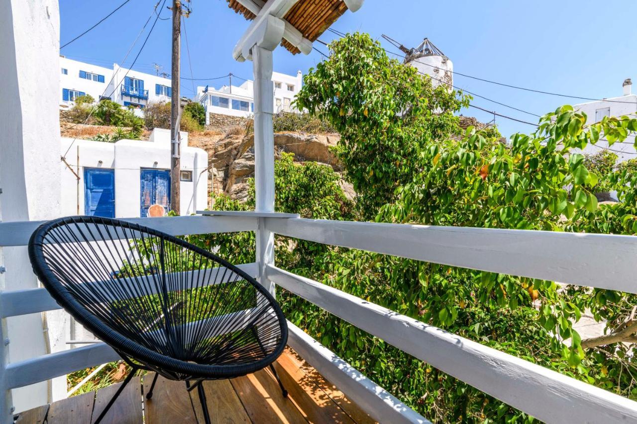 Floral Villa With Marvelous View To Mykonos Town Esterno foto