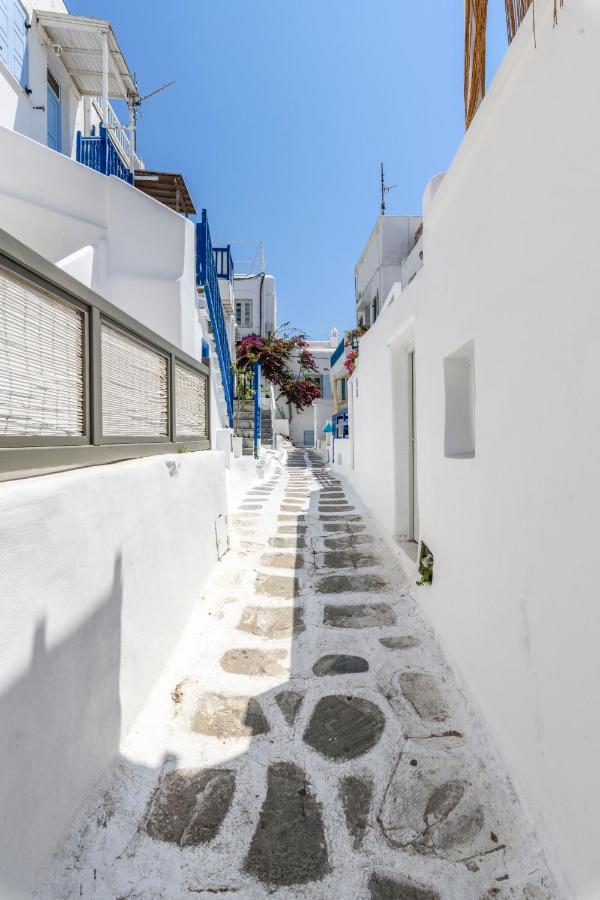 Floral Villa With Marvelous View To Mykonos Town Esterno foto