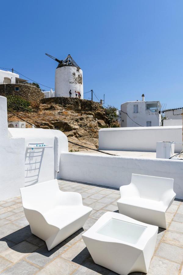 Floral Villa With Marvelous View To Mykonos Town Esterno foto